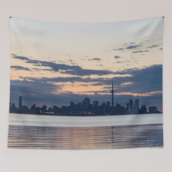Item preview, Anticipation - Waiting for the Sunrise at Toronto Waterfront designed and sold by Georgia Mizuleva.