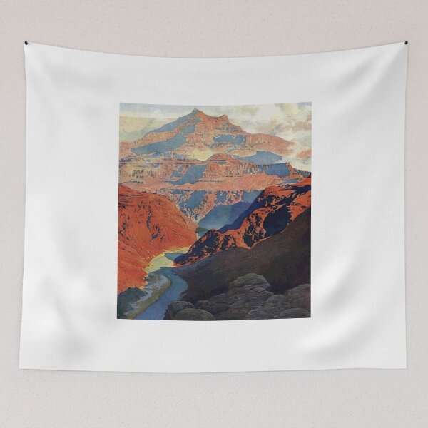 Item preview, Maxfield Parrish Grand Canyon 1902 designed and sold by Sky-Art-80s.