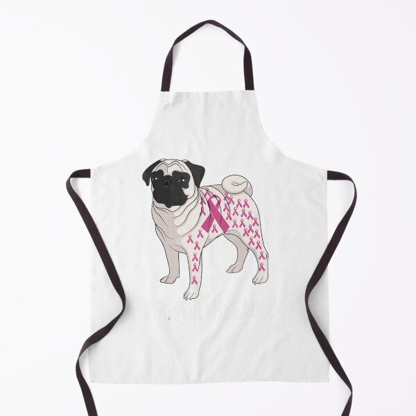 Item preview, Pug For The Cause Tshirt Breast Cancer Awareness Pink Ribbon designed and sold by PrintdesignzF.