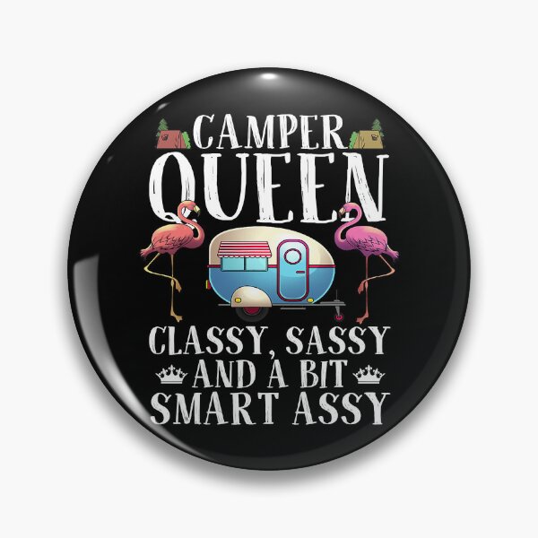 Artikelvorschau, Lustiges Camper Queen Sassy Geschenk für Frauen RV Camping Liebhaber entworfen und verkauft von BennetJaco.