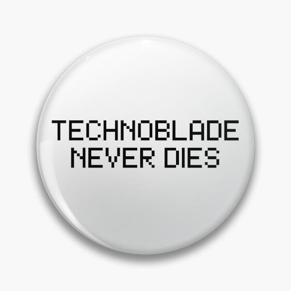Item preview, Technoblade never dies designed and sold by JustPoly.