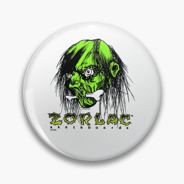 Item preview, Pushead Zorlac Skateboards Shrunken Head horror designed and sold by JasonABurr.