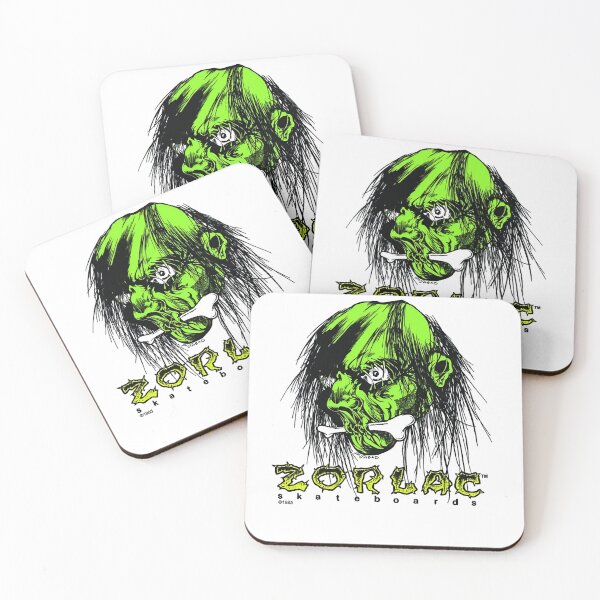 Item preview, Pushead Zorlac Skateboards Shrunken Head horror designed and sold by JasonABurr.