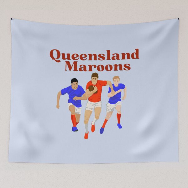 Item preview, Queensland Maroons         designed and sold by peaceloveNH.