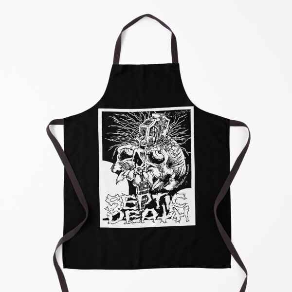 Item preview, Pushead Septic Death black and white vintage designed and sold by JasonABurr.