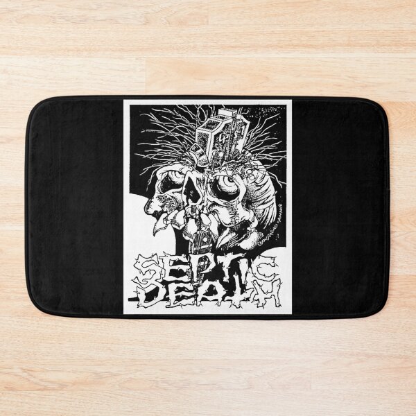 Item preview, Pushead Septic Death black and white vintage designed and sold by JasonABurr.