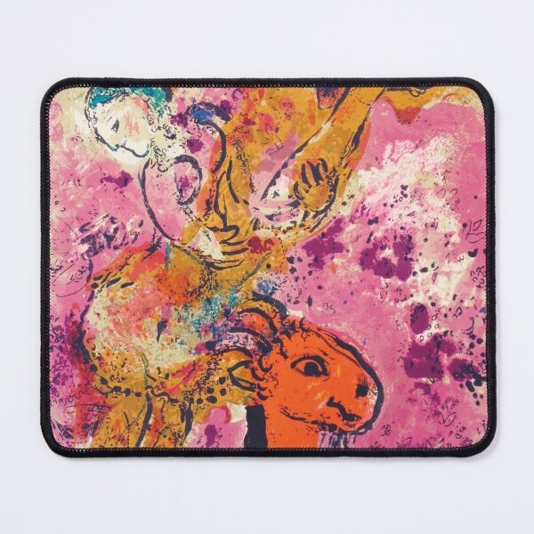 Item preview, Marc Chagall Exhibition poster The Red Rider designed and sold by DejaVuStudio.