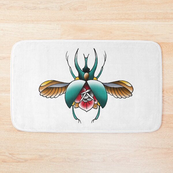 Item preview, Fkj tattoo flash beetle designed and sold by franckfkj.