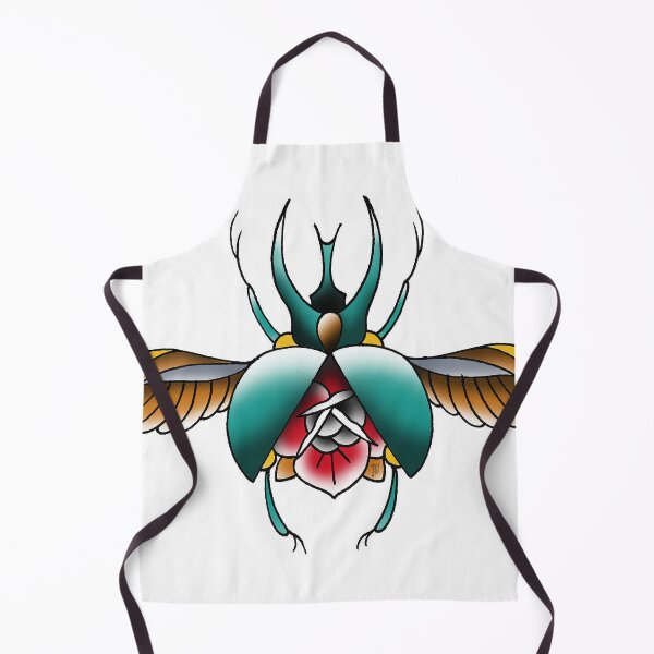 Item preview, Fkj tattoo flash beetle designed and sold by franckfkj.