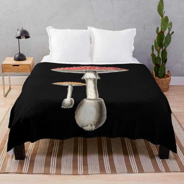 Item preview, Amanita Muscaria Mushroom Botanical Nature Fungi designed and sold by Blok45.