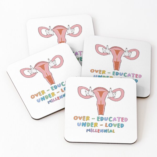 Item preview, Pro Choice ,Over-Educated Under-Loved Millennial designed and sold by KoressaLyn.