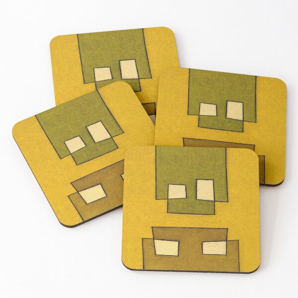 Item preview, Protoglifo 02 ochre closer to green designed and sold by pepetto.