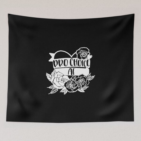 Item preview, Pro Choice AF protest, equality feminist women's rights designed and sold by KoressaLyn.