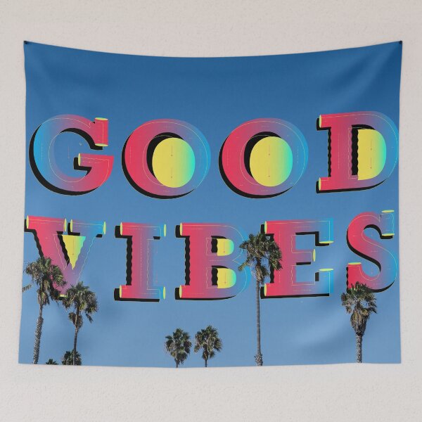 Item preview, Good Vibes and Palms designed and sold by cadinera.