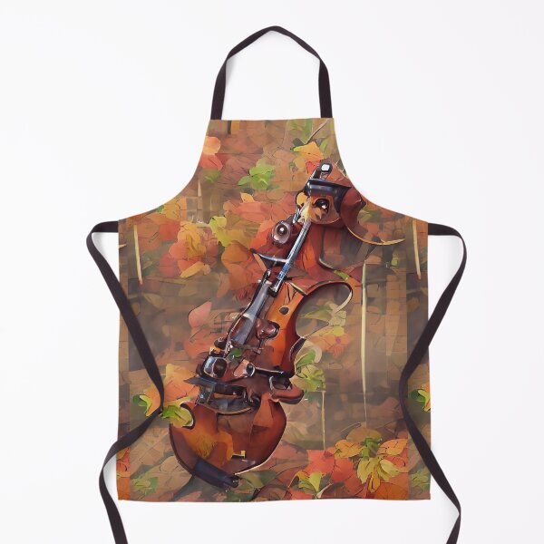 Item preview, Abstract Violin in Spring/Autumn designed and sold by advanceprintart.