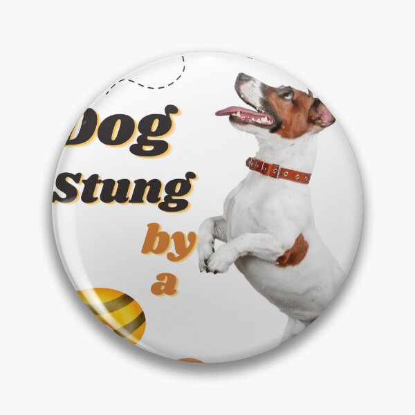 Item preview, Dog stung by a bee - Jack Russell Terrier designed and sold by Suki-yaki.