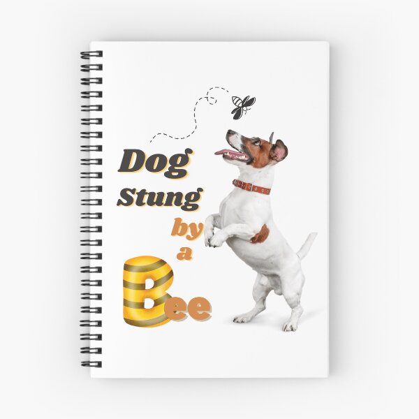 Item preview, Dog stung by a bee - Jack Russell Terrier designed and sold by Suki-yaki.