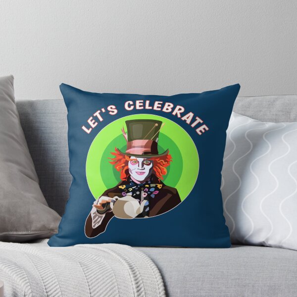 Item preview, Johnny Depp Wins LET_S CELEBRATE Mad Hatter Tea Party Graphic   designed and sold by Jundytriplle.