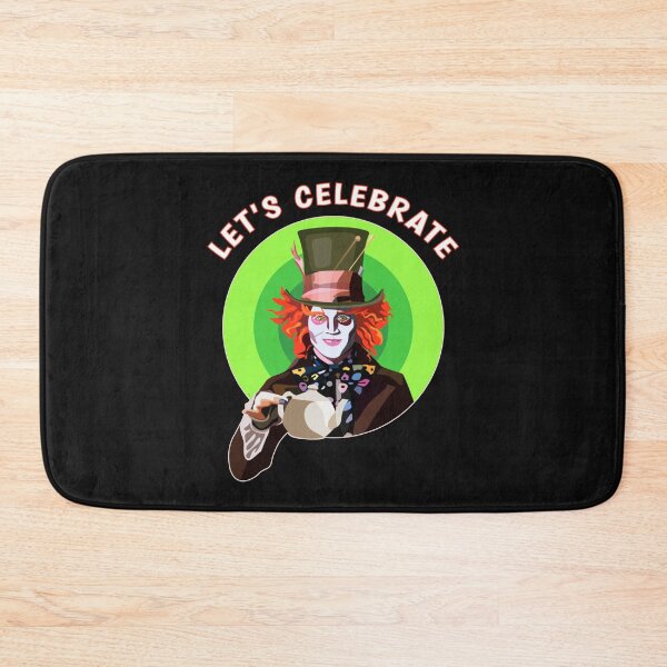 Item preview, Johnny Depp Wins LET_S CELEBRATE Mad Hatter Tea Party Graphic   designed and sold by Jundytriplle.