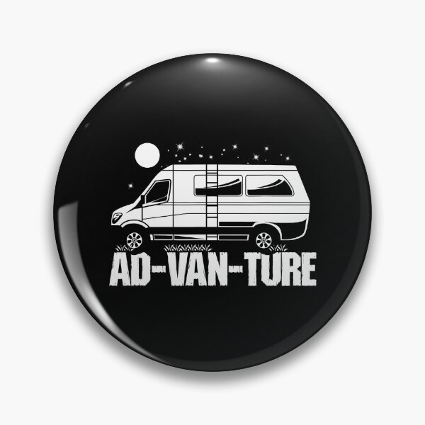 Item preview, Funny Camper Van Life Vanlife Ad Van Ture designed and sold by BennetJaco.