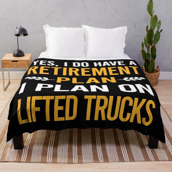 Item preview, My Retirement Plan Lifted Trucks designed and sold by shannonim7t.