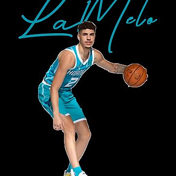 LaMelo Ball Charlotte Hornets NBA Slam Cover Tee Shirt - Limotees