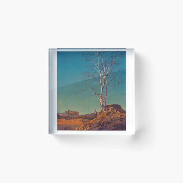 Item preview, Maxfield Parrish White Birch 1929 designed and sold by Sky-Art-80s.
