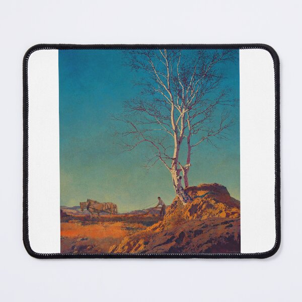Item preview, Maxfield Parrish White Birch 1929 designed and sold by Sky-Art-80s.