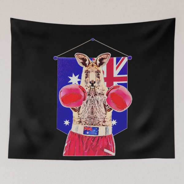 Item preview, The Kangaroo Boxer in Australia designed and sold by umfhn.