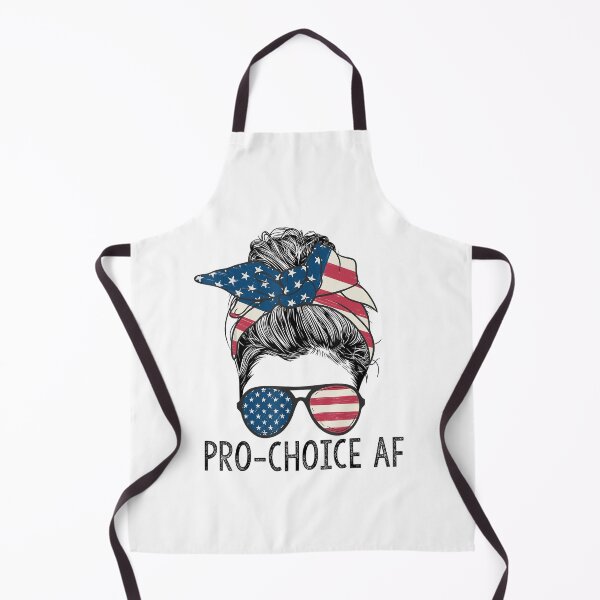Item preview, Pro Choice AF Messy Bun US Flag Reproductive Rights designed and sold by KirstixCo.