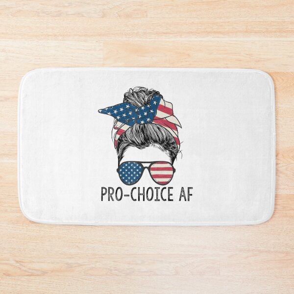 Item preview, Pro Choice AF Messy Bun US Flag Reproductive Rights designed and sold by KirstixCo.