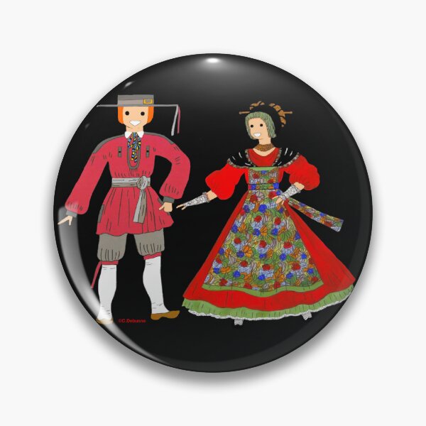 Item preview, Couple from Montagnons, Franche-Comte, France designed and sold by Catherine Debusne.