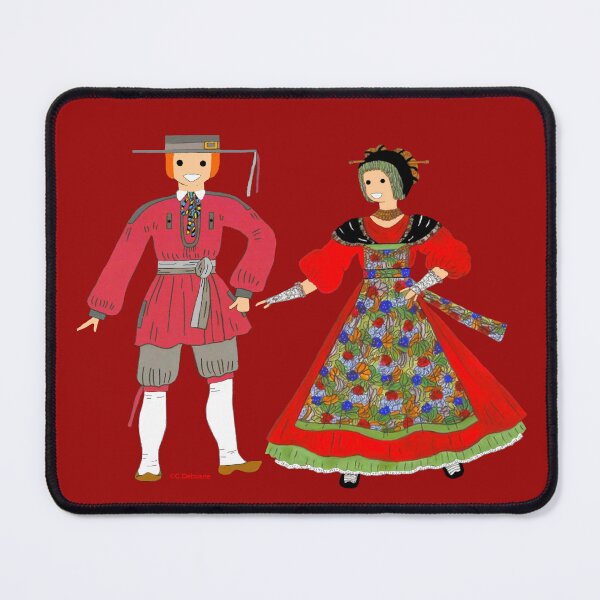 Item preview, Couple from Montagnons, Franche-Comte, France designed and sold by Catherine Debusne.