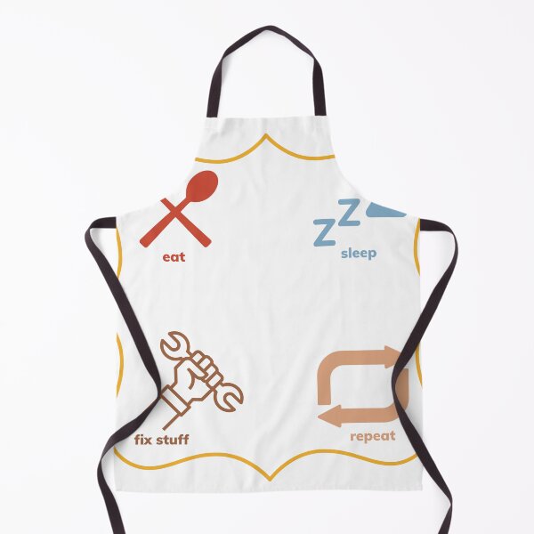 Item preview, Eat sleep fix stuff repeat designed and sold by Coldhand34.