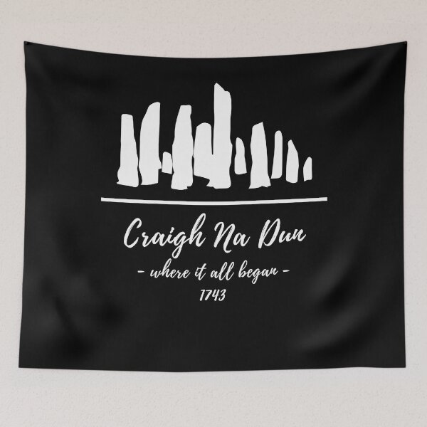 Item preview, Funny Gifts Dark Grey Outlander Craigh Na Dun Vintage Retro designed and sold by Markroseana.