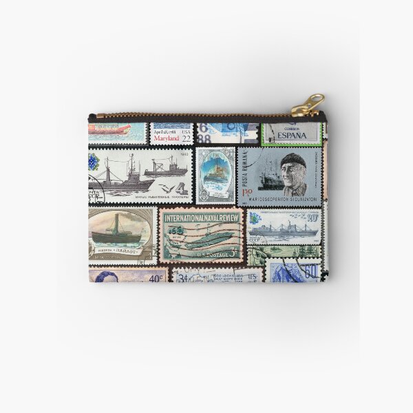 Item preview, Boat and Ship Stamp Collage  designed and sold by 2AGoodHome.