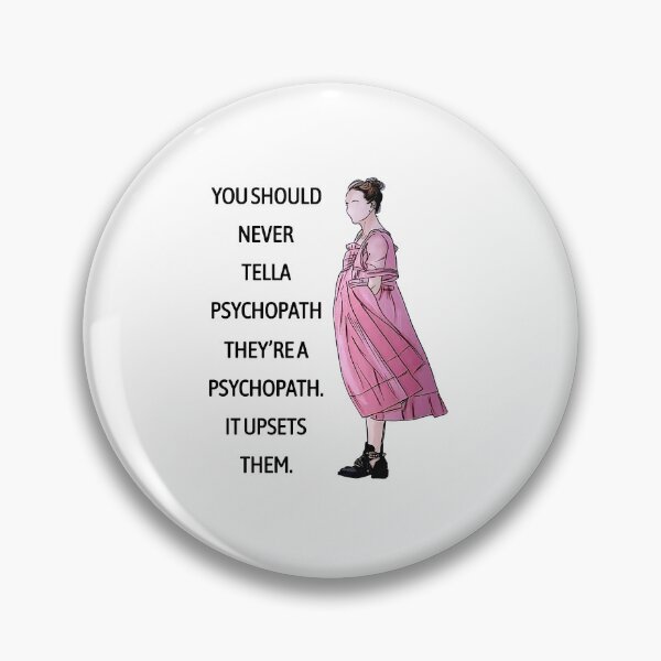 Item preview, Villanelle Mug with, You should never tell a psychopath designed and sold by Yasmeen79.