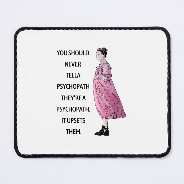 Item preview, Villanelle Mug with, You should never tell a psychopath designed and sold by Yasmeen79.