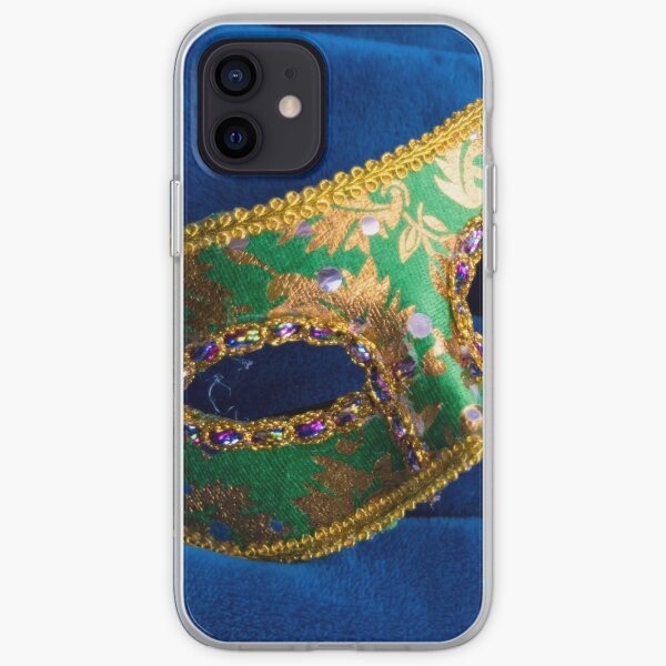 Party Mask on Fabric iPhone Soft Case