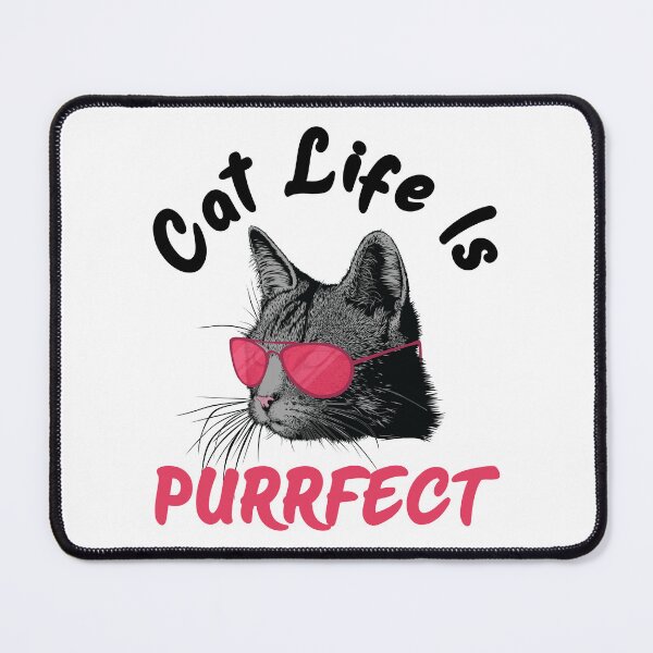 Item preview, Cat Life is Purrfect Funny Cat Lover designed and sold by dass-art.