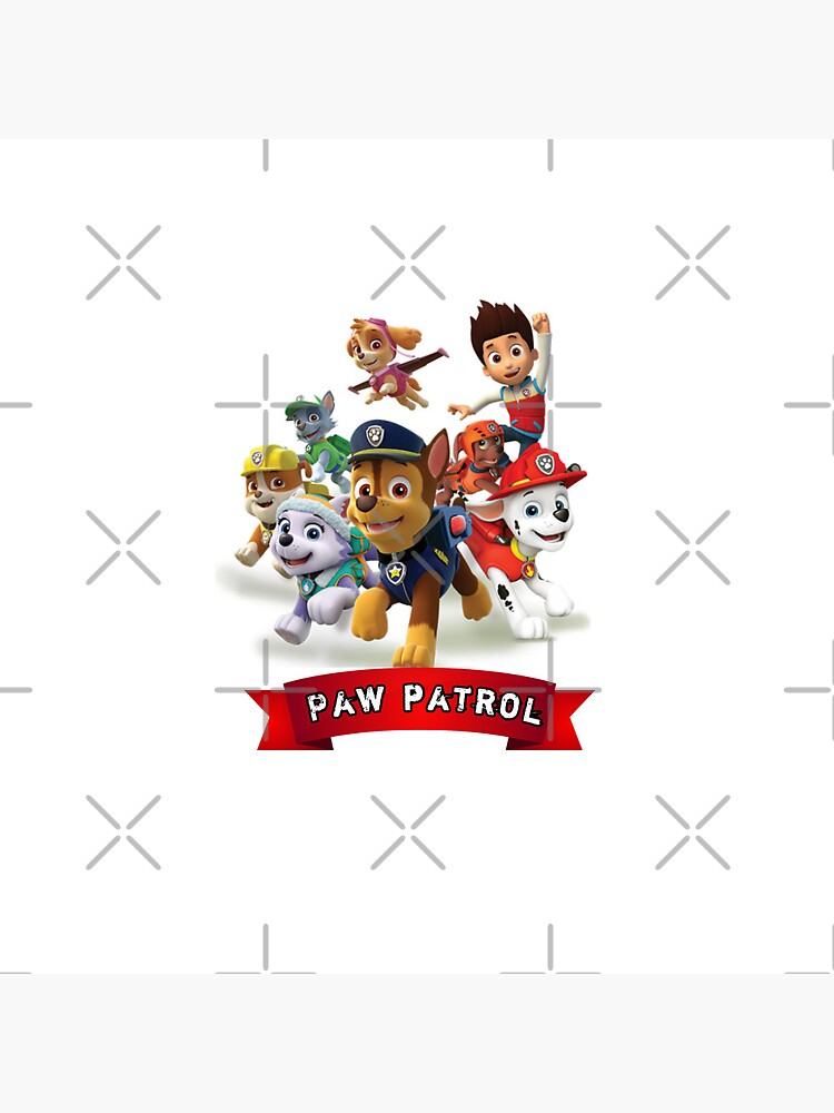 Paw patrol logo stickers, paw patrol Sticker for Sale by Desgin0001