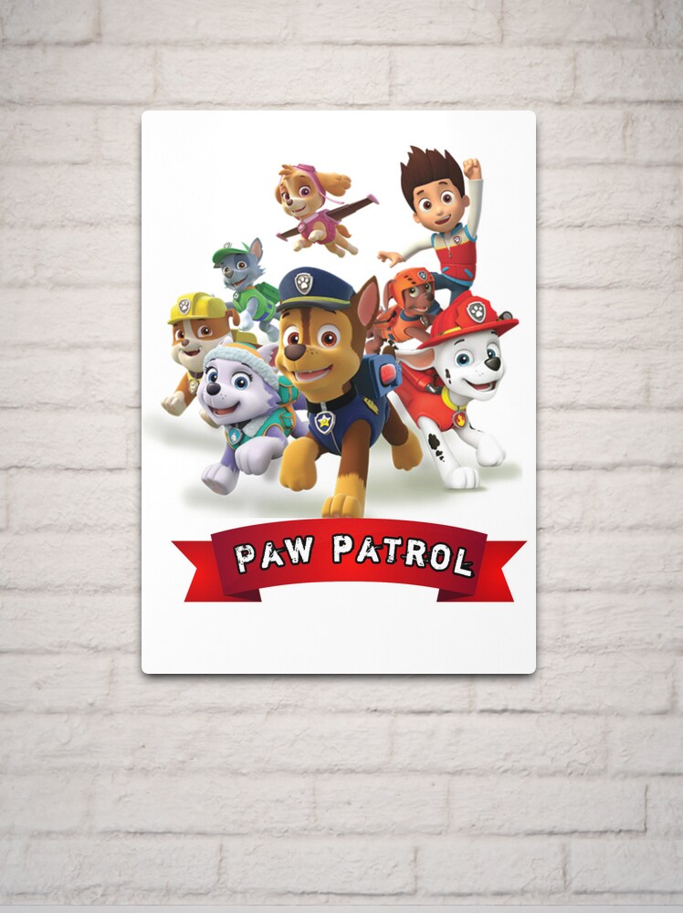 Paw patrol logo stickers, paw patrol zuma Sticker for Sale by Desgin0001