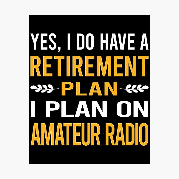 Item preview, Mi Plan de Retiro Radioaficionados Radioaficionados designed and sold by shannonim7t.