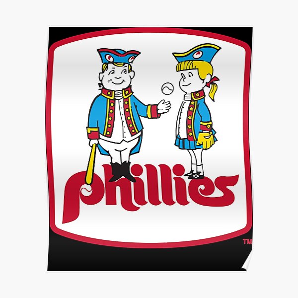 Philadelphia Phillies Phillie Phanatic 12'' x 12'' Minimalist Mascot Poster  Print