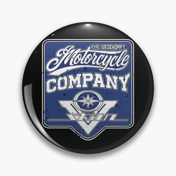 Item preview, The Legendary Motorcycle Company Blue designed and sold by KlaraBubble.