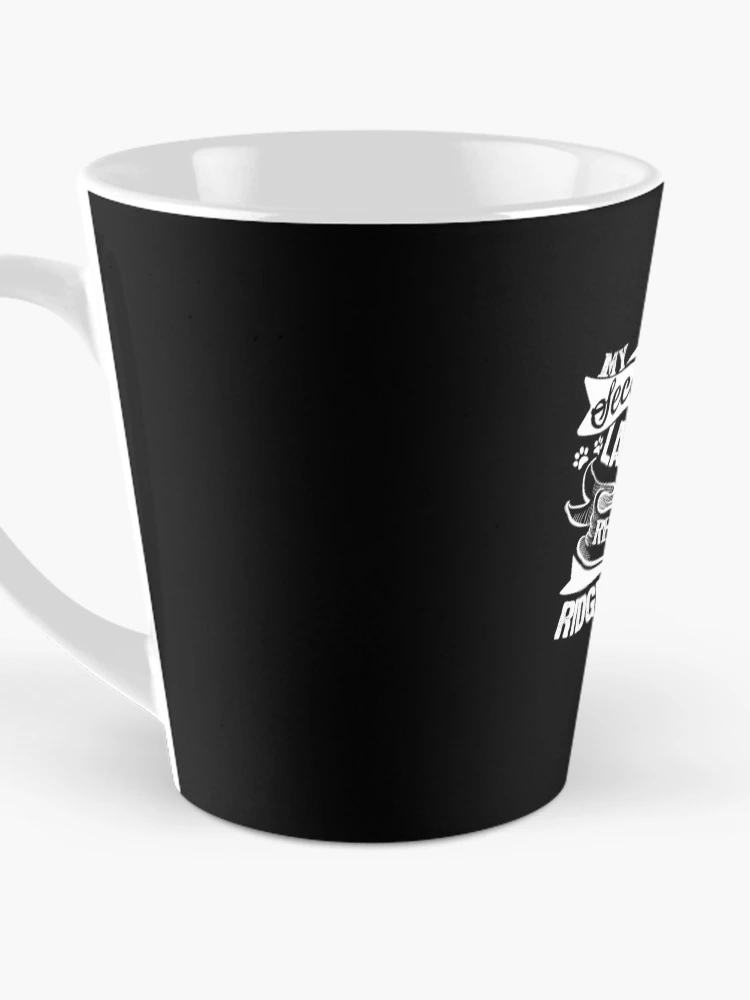 Thumbnail 3 of 4, Coffee Mug, My Second Language Is Rhodesian Ridgeback designed and sold by UnknownArtistt.