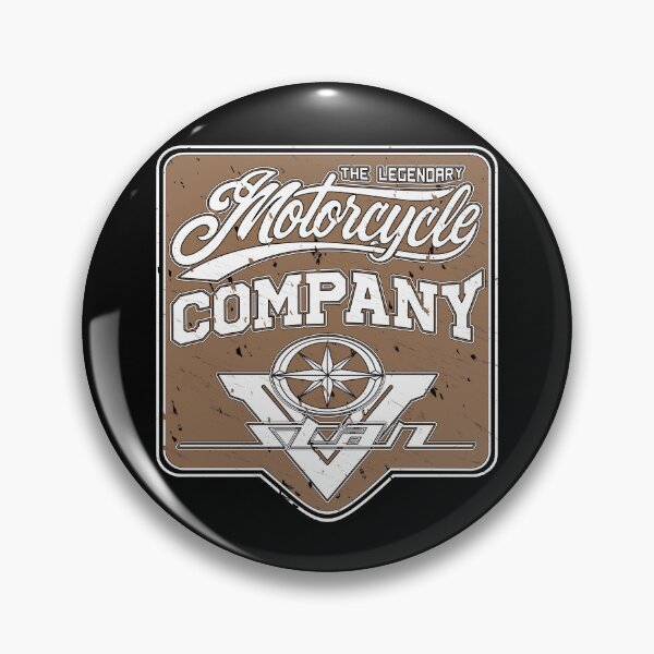 Item preview, The Legendary Motorcycle Company Brown designed and sold by KlaraBubble.