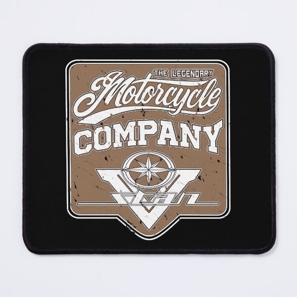 Item preview, The Legendary Motorcycle Company Brown designed and sold by KlaraBubble.