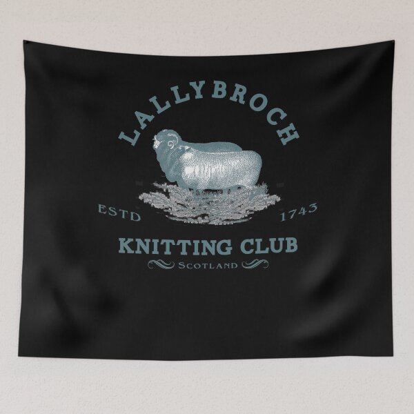 Artikelvorschau, Lustige Geschenke Offizieller Lallybroch Knitting Club Vintage Photograp entworfen und verkauft von Markroseana.
