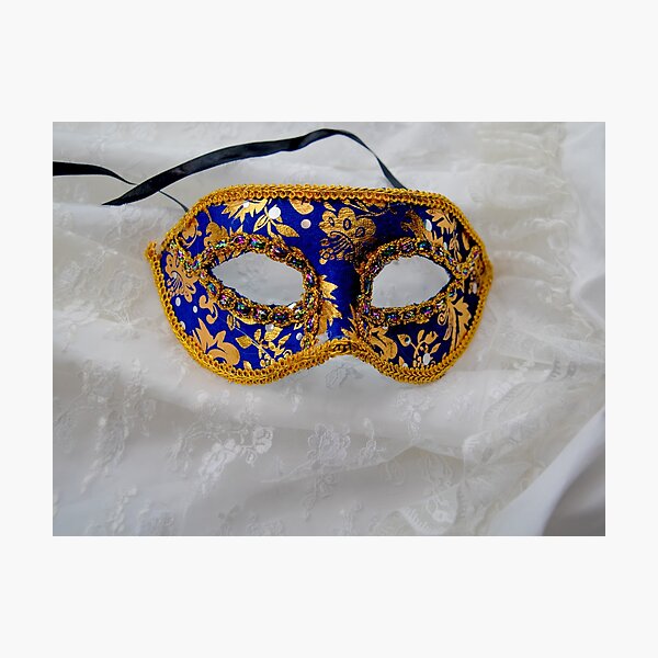 Item preview, Masquerade Party Mask on White designed and sold by houseofhound.